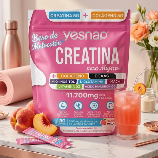 YESNAP Creatina para mujeres